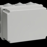 Коробка распаячная ОП 190х140х120 IP44 КМ41245 (10 каб.ввод.) ИЭК UKO10-190-140-120-K41-44