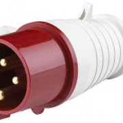 Вилка эл. каб. 16А 3P+E 380В тип. роз. 014 IP44 DEKraft 26002DEK
