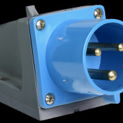 Вилка эл. наруж. уст. 32А 2P+PE 220В IP44 ССИ-523 ИЭК PSR51-032-3