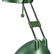 Светильник KT113 настольный галогенный 12В20Вт G4 зеленый перламутровый (KT113 зелён перл.)