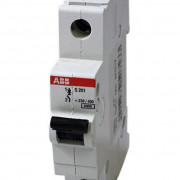 Выключатель автоматический модульный 1п C 63А 6кА S201 ABB 2CDS251001R0634