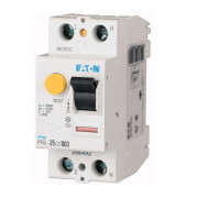 Выключатель дифференциального тока (УЗО) 2п 25А 30мА тип AC 6кА PF6 EATON 286492