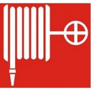 Наклейка для светильника ППБ 0001 Пожарный кран (210х105) (2502001110)