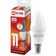 Лампа светодиодная LED-СВЕЧА-VC 11Вт 230В E14 6500К 820лм IN HOME 4690612024844
