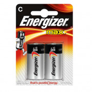 Элемент питания алкалиновый MAX LR14/343 BL2 (2/12/24) (блист.2шт) Energizer 28646