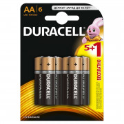 Элемент питания алкалиновый LR6-6BL BASIC (блист.6шт) Duracell Б0014859