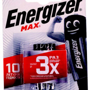 Energizer Батарейки MAX Е92/ААА  ВР2(12)