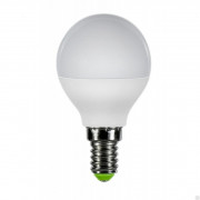 Лампа LED-ШАР-ECO 5Вт 230В Е14 4000К 375Лм (5шт в упаковке) IN HOME (цена за уп) АКЦИЯ*