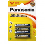 Panasonic LR03  Alkaline  Power BL*4 (стикер)  батарейка