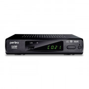 Perfeo DVB-T2 приставка для цифрового TV, DolbyDigital, HDMI, внутренний блок питания (PF-168-3-IN)*