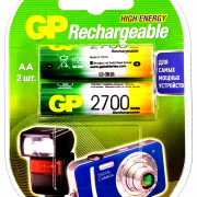 Аккумулятор GP R-6 2700 A НС-2DECRC2 (2бл)(20)