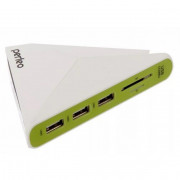 Perfeo COMBO USB-HUB 3 Port+Card Reader SD/MMC+Micro SD (PF-HYD-8029H-G)