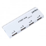 Perfeo USB-HUB 4 Port, (PF-VI-H026 White) белый