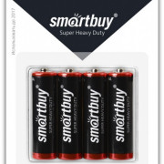 Батарейка солевая Smartbuy R6/4B (48/960) (SBBZ-2A04B)