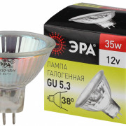 Лампа галогенная ЭРА GU5.3-MR16-35W-12V-CI (1,10)