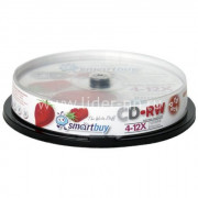 Диск SmartTrack CD-RW 80min 4-12x CB-10/200/