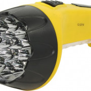 Аккумуляторный светодиодный фонарь с прямой зарядкой 15+10 LED Smartbuy, желтый (SBF-89-Y) 1/60