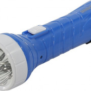 Аккумуляторный светодиодный фонарь с прямой зарядкой 5 LED Smartbuy, синий (SBF-99-B) 1/150