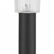 SL-PL30  ЭРА Садовый светильник на солнечной батарее, пластик, черный, 30 см