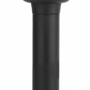 SL-PL33-CRAC  ЭРА Садовый светильник на солнечной батарее, пластик, стекло, черный, 33 см