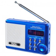 Perfeo мини-аудио Sound Ranger, УКВ+FM, MP3 (USB/TF), USB-audio, BL-5C 1000mAh, синий (SV922BLU)