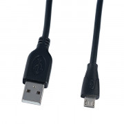 VS Кабель USB2.0 A вилка - Micro USB вилка, длина 0,5 м. (U005)