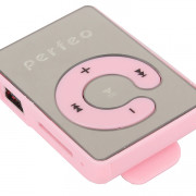 Perfeo  цифровой аудио плеер Music Clip Color, розовый (VI-M003 Pink)