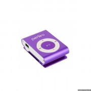 Perfeo  цифровой аудио плеер Music Clip Titanium, фиолетовый (VI-M001 Purple)*