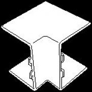 Кабель-канал акс. внут.угол (белый) 40*16 4шт