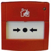 Извещатель пожарный ручной НЗ/НО многоразовый (одноразовый под заказ) элемент ключ и крепеж в комплекте красный ИПР-ПРО/ИП53