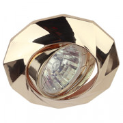 KL65A GD  ЭРА литой пов. MR16,12V/220V, 50W золото