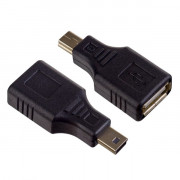 PERFEO Переходник USB2.0 A розетка - Mini USB вилка (A7016)