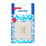 Розетка компьютерная RJ-45 бежевая 