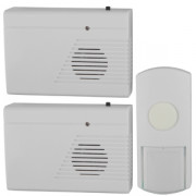 Звонок  ЭРА C27-2 беспроводной, два динамика (нов.упак)