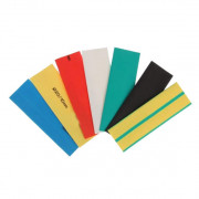 Термоусаживаемая трубка 2/1 набор (7 цветов по 3 шт, 10 cм) (SBE-HST-2)