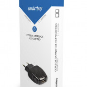 СЗУ Smartbuy NOVA MKII, вых. ток 2A, 1USB + кабель USB 3.1 Type-C, черное (SBP-1004C)