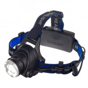 Perfeo Светодиодный налобный фонарь PF_A4404, 180LM, аккумулятор 18650, Zoom, 3 режима