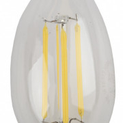 Лампа светодиодная  ЭРА F-LED BXS-5W-827-E14 (филамент, свеча на ветру, 5Вт, тепл, E14)