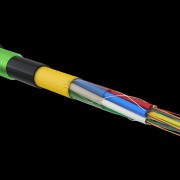 Оптический кабель самонесущий (1кН) диэлектрик абонентский 4 волокна (ВОК абонентский)