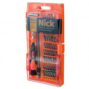 Perfeo набор инструмента отверток Nick  с битами (насадками) и головок 58 в 1