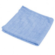 Салфетка из микрофибры M-03 вафельная (универс.), цвет: голубой, размер: 30*30 см