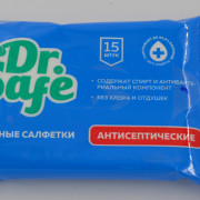 DR.SAFE салфетки для рук антисептические без запаха
