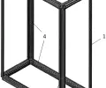 Каркасная рама распределительного шкафа