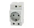 Розетка модульная для распределительных щитов