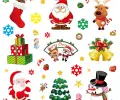 Стикеры новогодние